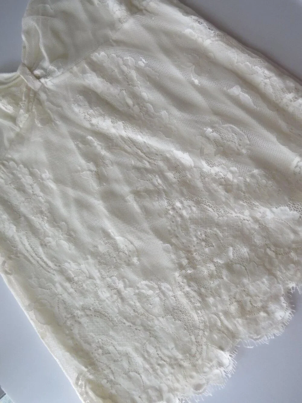 Vintage Italian Cream Lace United Colors of Benetton Camisole, Made in Italy, 20